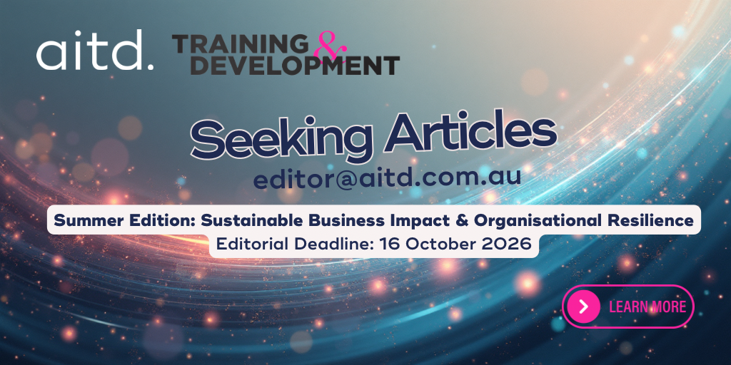Training & Development AITD Magazine Summer 2026