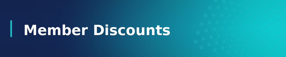 Member Discounts