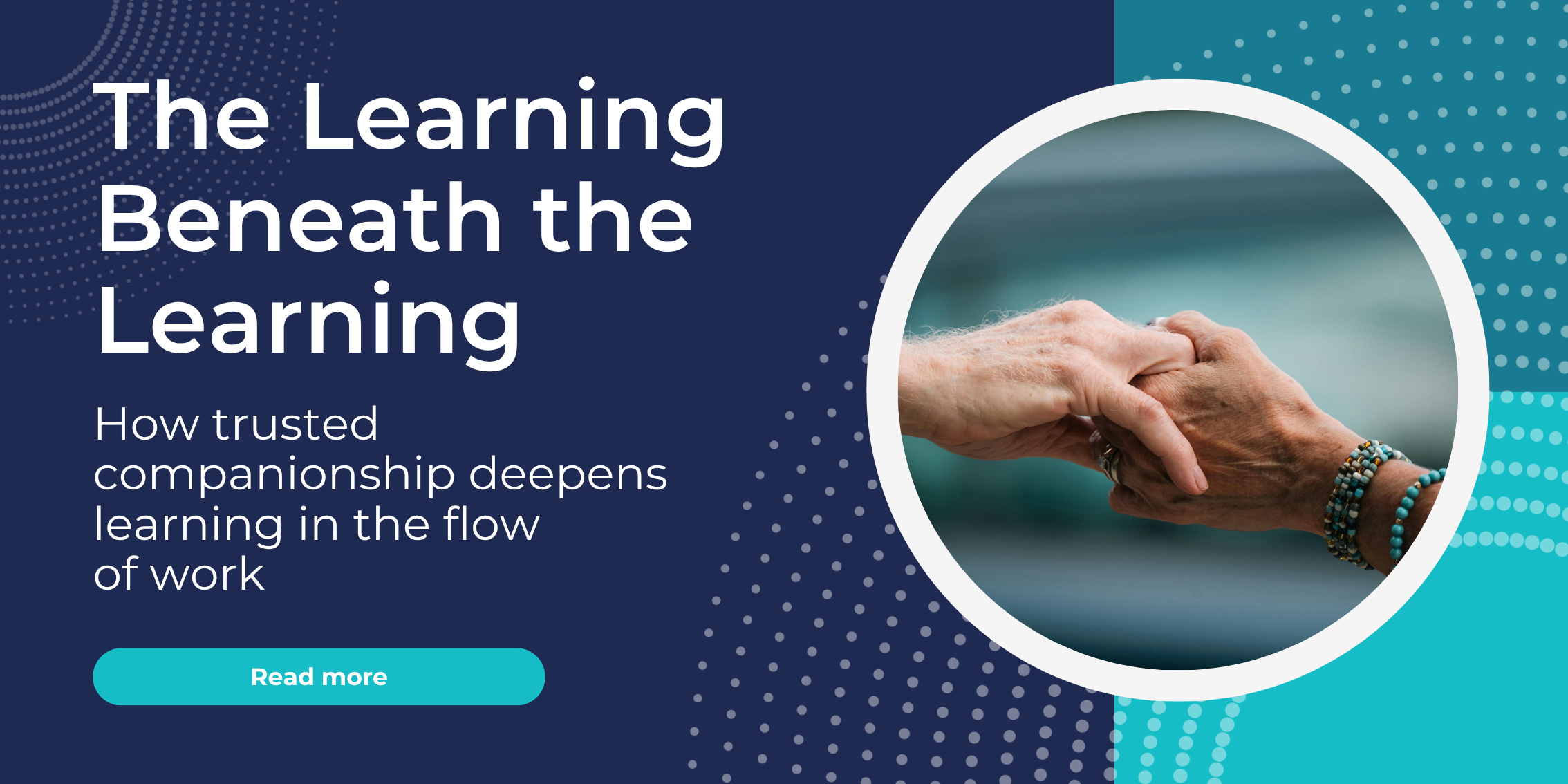 The Learning Beneath the Learning