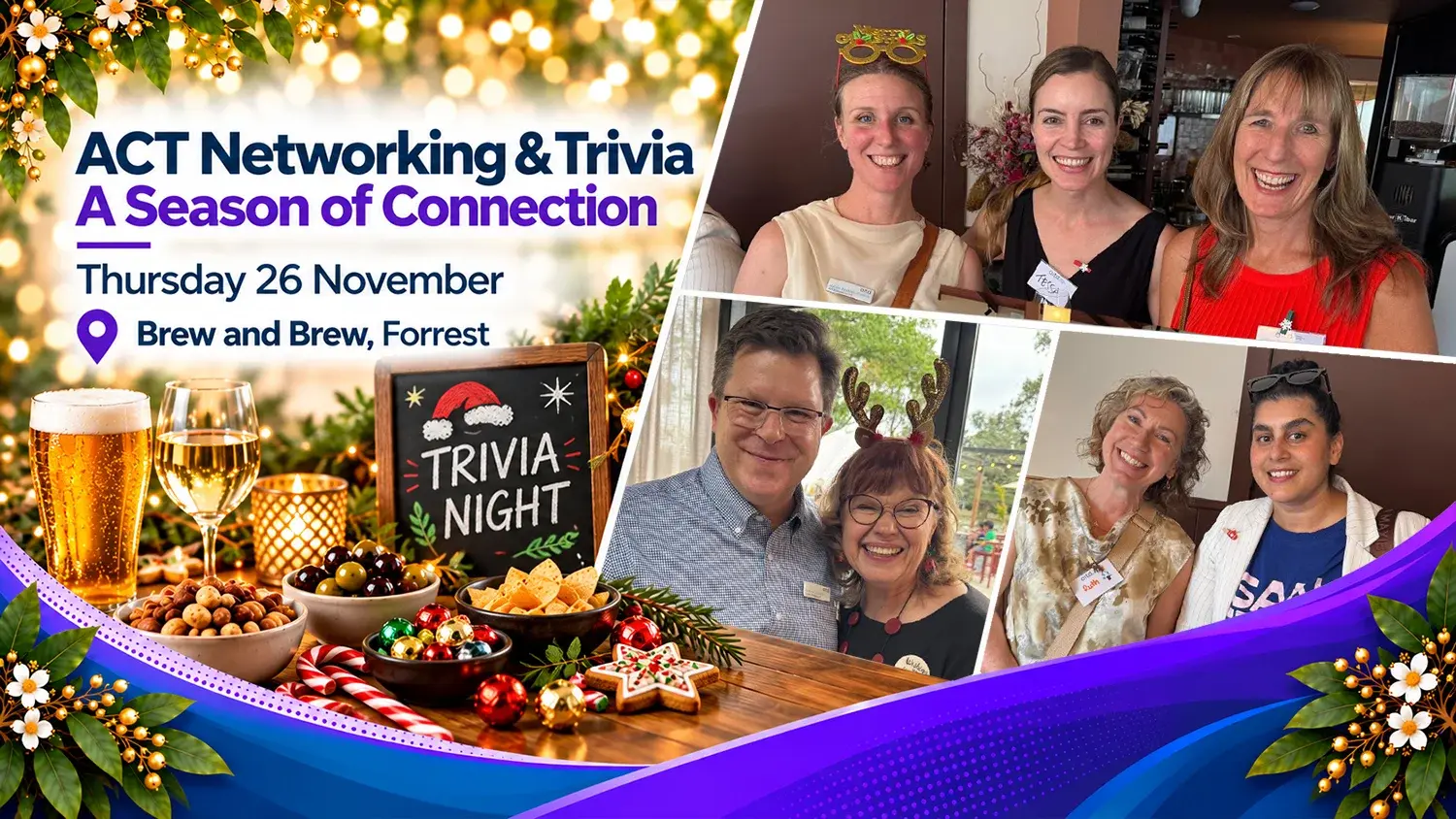 Season of Connection: ACT Networking & Trivia